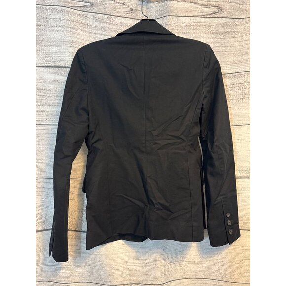 Derek Lam 10 Crosby Black Blazer Jacket Size 2 - Picture 2 of 4